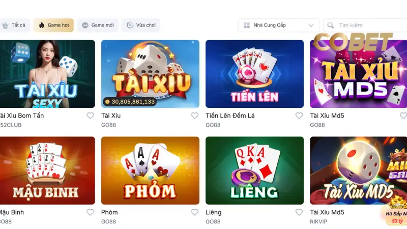 Hợp tác với các nhà phát triển game danh tiếng